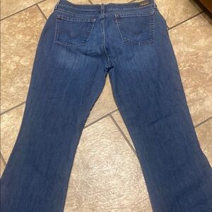 Levi's Blue Flare Ultimate Lift 544 Bootcut Size 16M Jeans